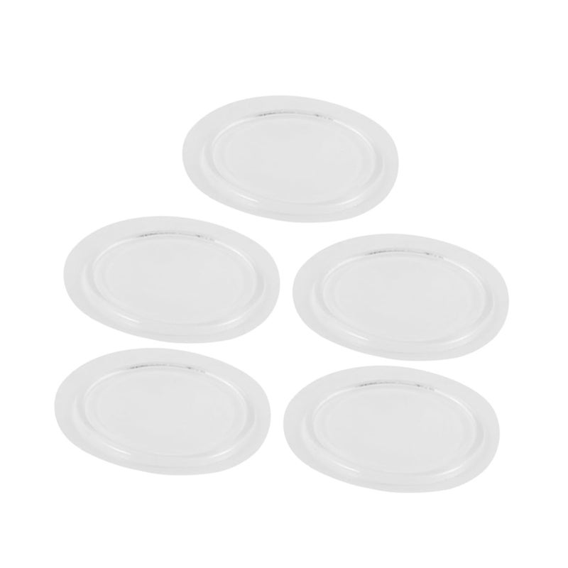 5Pcs Non Slip Dashboard Mat High Adhesion Coin Holder Round Car Decor - Image 2
