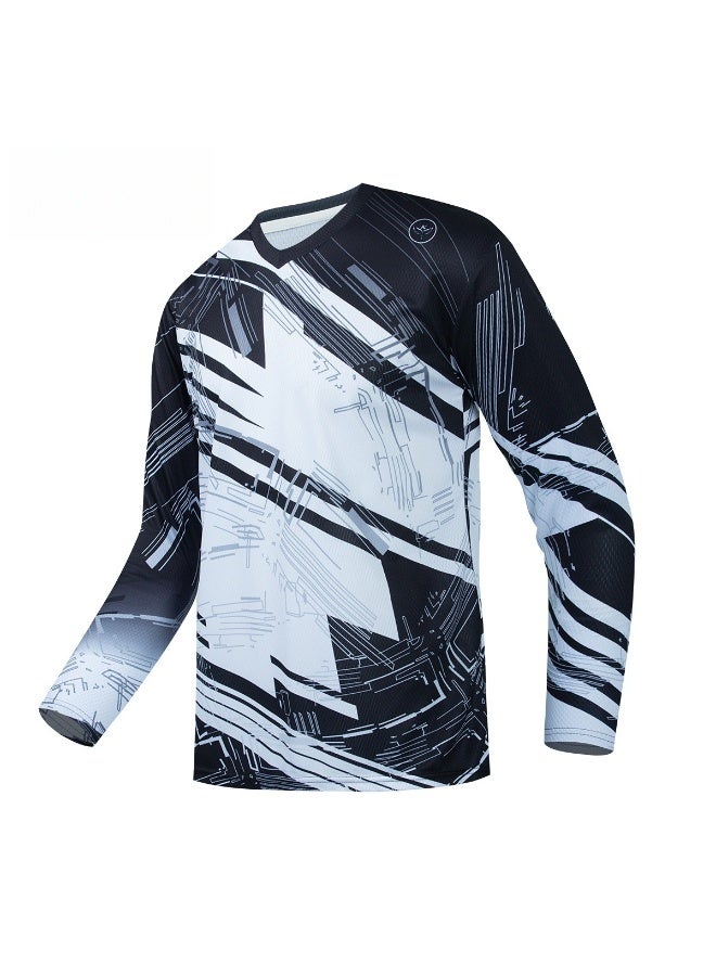 KUYING Men's Outdoor Cycling Suit Off-road Road Mountain Bike Cycling Suit  - Image 1