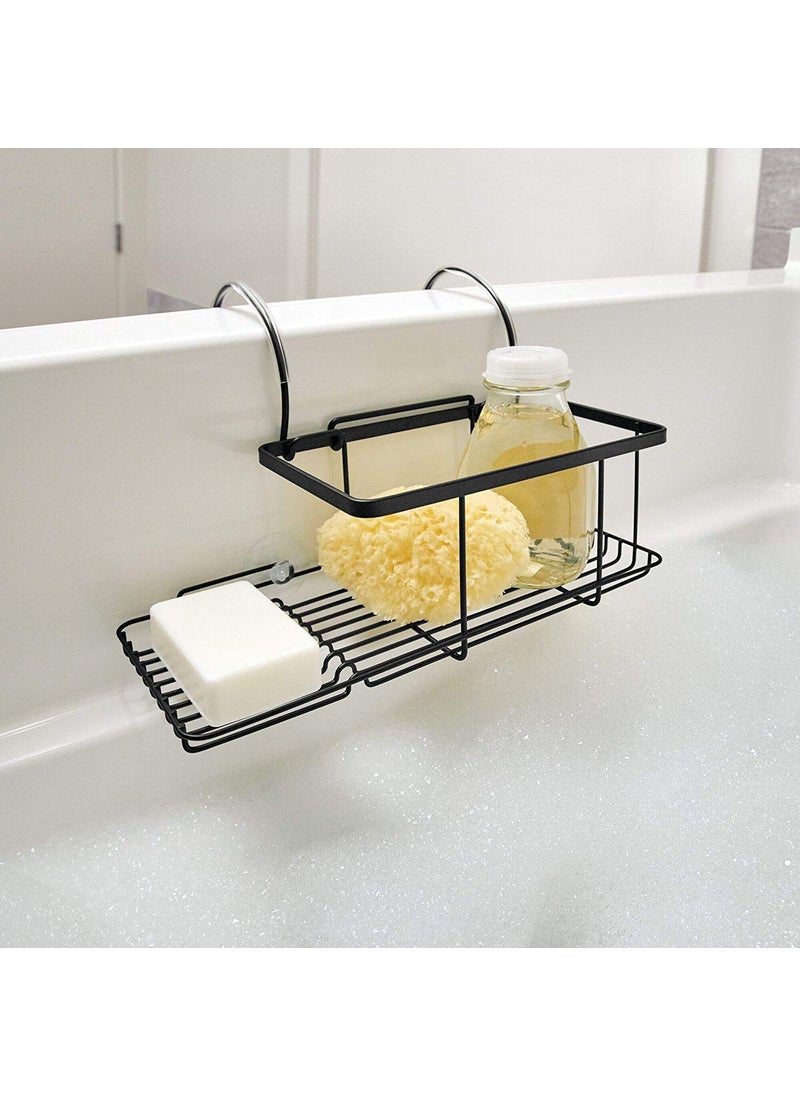 INDIAN DECOR INDIAN DECOR 28180 Metal Over The Side Bathtub Caddy Basket for Master Guest Kids Bathroom 1208 x 102 x 664 Bath  - Image 2