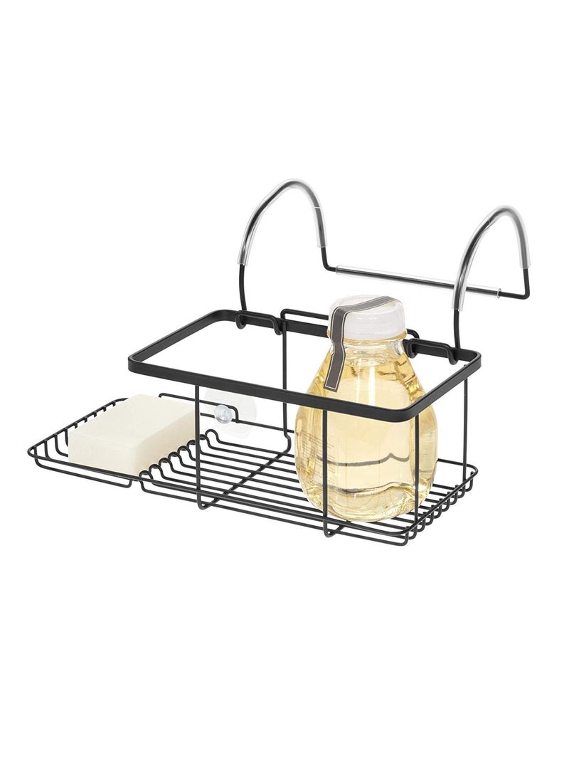 INDIAN DECOR INDIAN DECOR 28180 Metal Over The Side Bathtub Caddy Basket for Master Guest Kids Bathroom 1208 x 102 x 664 Bath  - Image 1