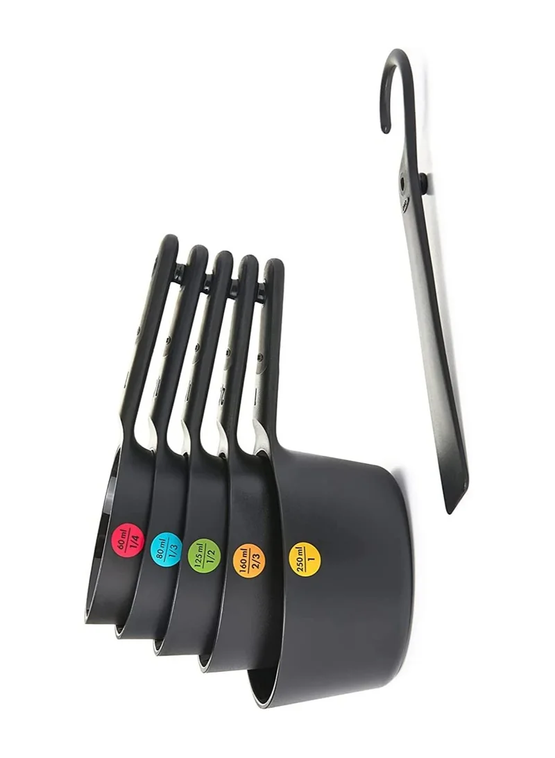 أوكسو أكواب قياس بلاستيكية من أوكسو جي جي  قطع - أسود