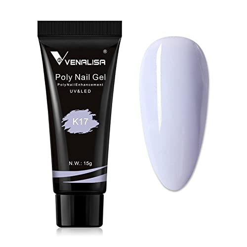 V VENALISA Venalisa Poly Builder Gel Poly Nail Gel 15g Acrylic Polish Extension K17 - Image 1