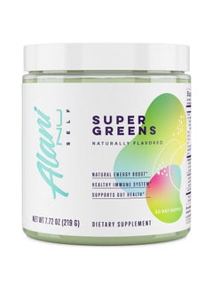 Alani Nu Super Greens Powder Premium Superfood And Organic Veggie Whole Foods Supplement 30 Servings  - Image 1
