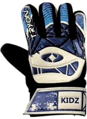 Tryon Kidz Neon Blue Kids Goalkeeper Gloves