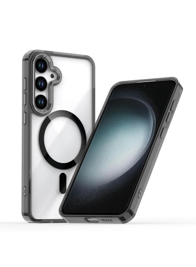 S-TOP Case For Samsung Galaxy S24 5G MagSafe Magnetic Clear Phone Case - Image 1