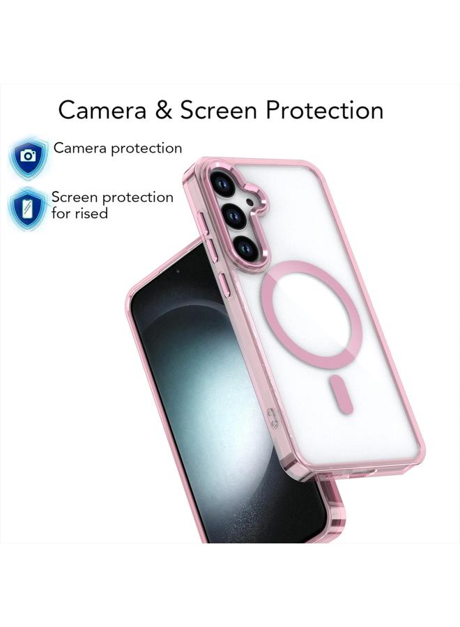 S-TOP Case For Samsung Galaxy S24 5G MagSafe Magnetic Clear Phone Case - Image 3