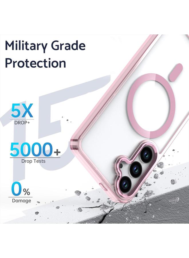 S-TOP Case For Samsung Galaxy S24 5G MagSafe Magnetic Clear Phone Case - Image 2