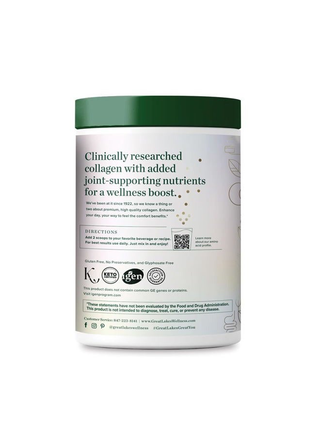 Great Lakes Wellness Movement Boost Advanced Collagen Peptides Powder with MSM, Hyaluronic Acid, Vitamin C - Joint Mobility & Comfort - Caramel Flavored - Non-GMO, Keto, Kosher - 8 oz  - Image 4