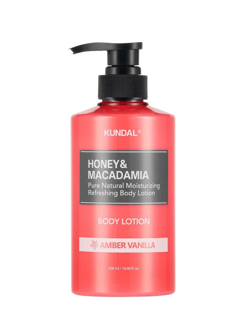 KUNDAL Pure Body Lotion 500ml – Amber Vanilla