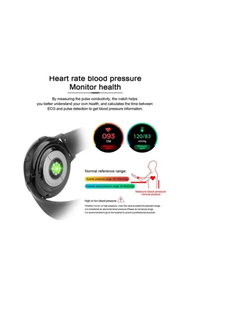 AROAQ F8 Smart Watch Full Coverage Matte Hard Cover Defense Edge Waterproof Bluetooth Dial Heart Rate Monitoring - Image 3