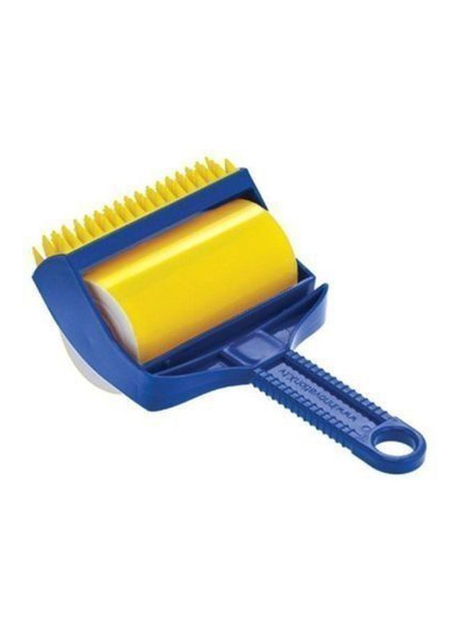 NIBEMINENT Reusable Sticky Picker Upper Brush Yellow/Blue - Image 2