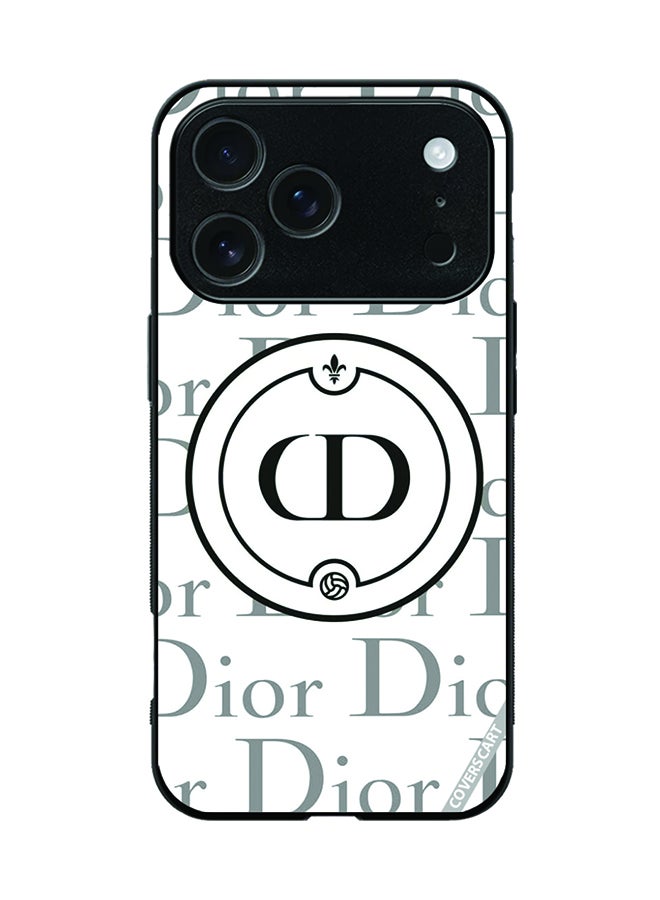 Protective Case Cover For Apple iPhone 17 Pro Dior Design Multicolour