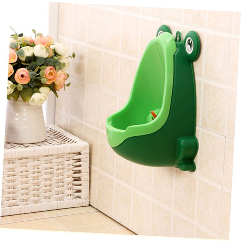 Green Frog Potty Training Seat For Boys And Girls Lightweight Easy To Clean Sturdy Plastic - Image 3