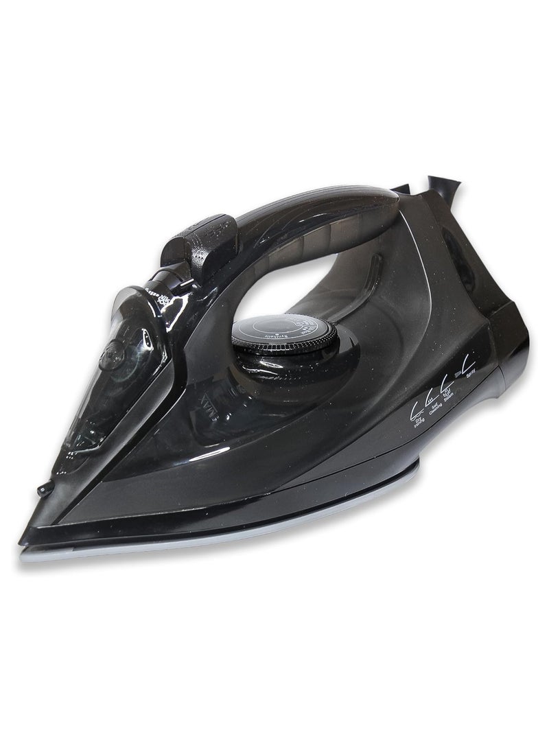 INFLUX 2000W Steam Iron with Ceramic Soleplate, Anti-Calc Drip Self-Cleaning-250ml Water Tank, Instant Heat-Up, Adjustable Steam, Auto Shut-Off, Lightweight Iron for Clothes-Travel Iron for Fabric  - Image 1