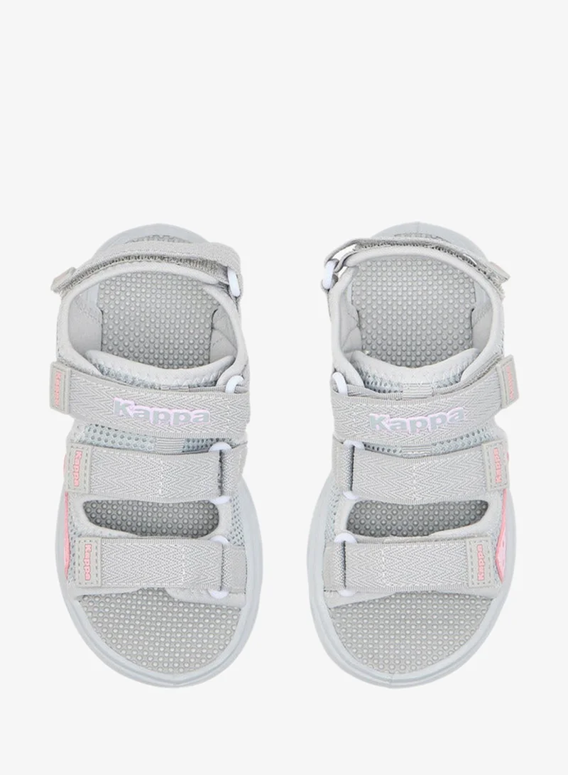 Kappa Girls' Logo Detail Floaters with Hook and Loop Closure