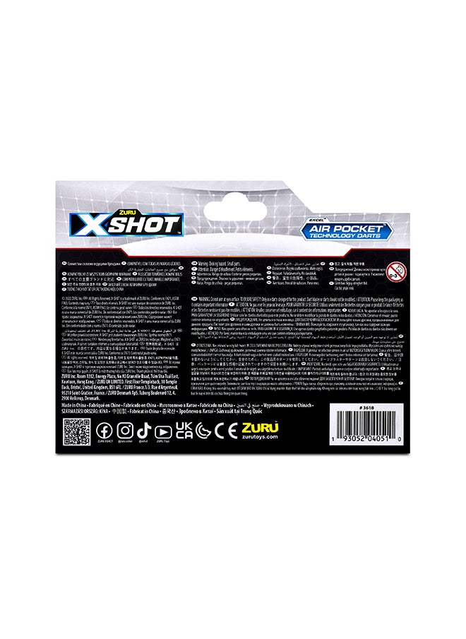 Zuru X-Shot تجديد سهام إكسل 36 قطعة - لعبة تصويب حركة للأطفال والمراهقين والكبار، للأولاد والفتيات، أنشطة عطلات في الهواء الطلق، هدايا للأطفال من عمر 8 سنوات وما فوق  - Image 5