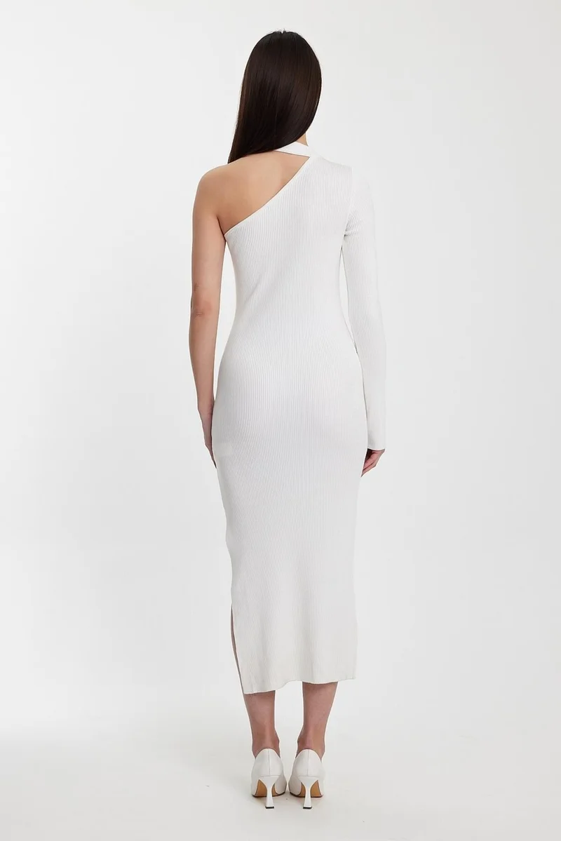 Alexander Gardi One Shoulder Knitted DRESS(A92246-S)