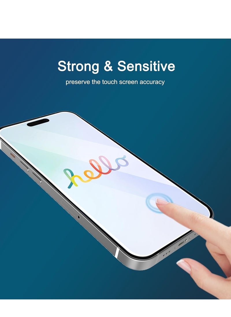Ailun - Ailun Glass Screen Protector for iPhone 15 / iPhone 15 Pro [6.1 Inch] Display 3 Pack Tempered Glass, Sensor Protection, Dynamic Island Compatible, Case Friendly - Image 1