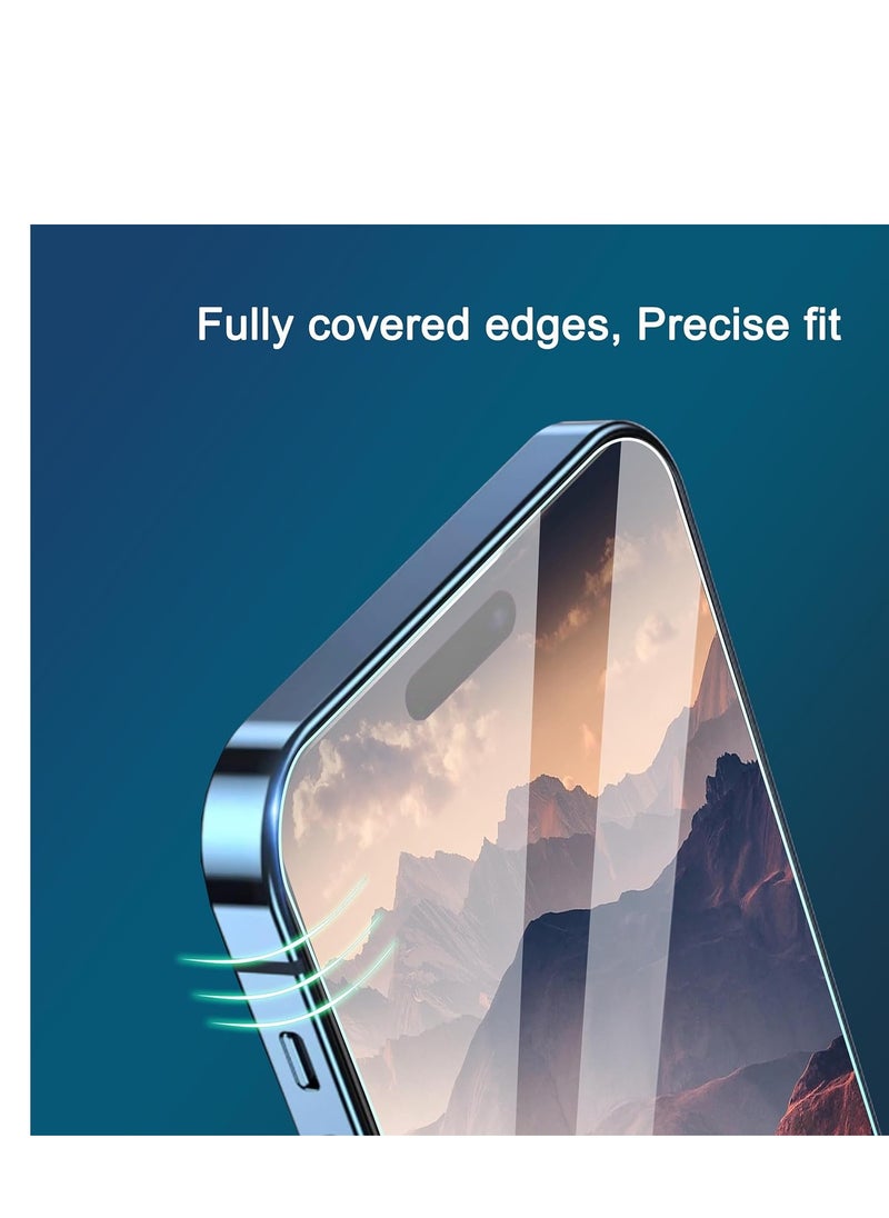 Ailun - Ailun Glass Screen Protector for iPhone 15 / iPhone 15 Pro [6.1 Inch] Display 3 Pack Tempered Glass, Sensor Protection, Dynamic Island Compatible, Case Friendly - Image 1