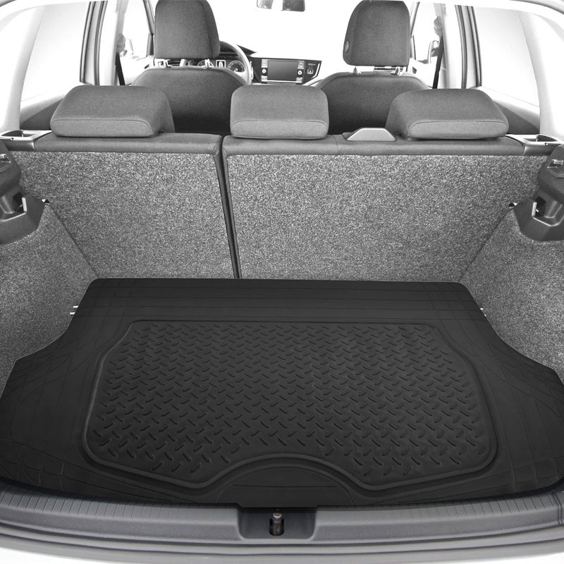 FH Group ClimaProof Universal Cargo Mat â€“ All-Weather, Trimmable Trunk Mat (48" W x 32" D) â€“ Fits Most Cars, SUVs & Trucks â€“ Black - Image 2