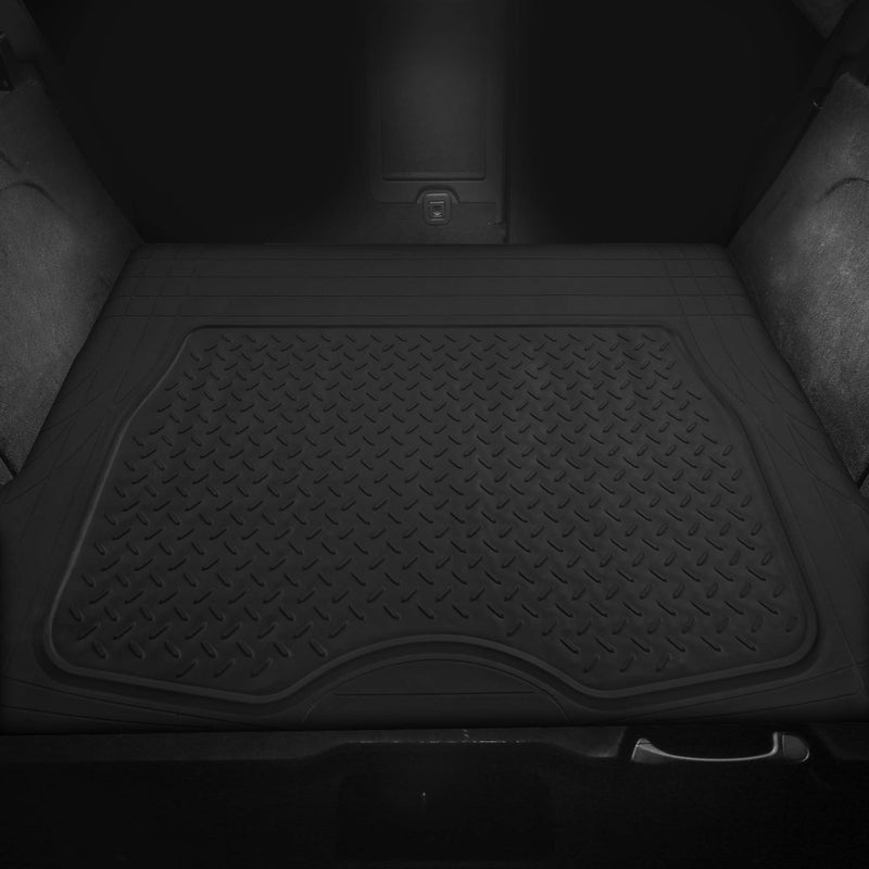 FH Group ClimaProof Universal Cargo Mat â€“ All-Weather, Trimmable Trunk Mat (48" W x 32" D) â€“ Fits Most Cars, SUVs & Trucks â€“ Black - Image 3
