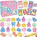 V-Opitos Valentines Cards for Kids Classroom 28 Packs Cute Mochi Squishies Toys with Cards Valentine Party Favors Toys for Boys Girls Kids Exchange Cards for School Classroom Ideal Valentine Gifts - Image 2