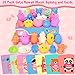 V-Opitos Valentines Cards for Kids Classroom 28 Packs Cute Mochi Squishies Toys with Cards Valentine Party Favors Toys for Boys Girls Kids Exchange Cards for School Classroom Ideal Valentine Gifts - Image 3