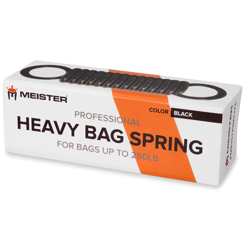 Meister Professional Heavy Bag Spring for Punching Bags up to 250lb - Black - Image 4