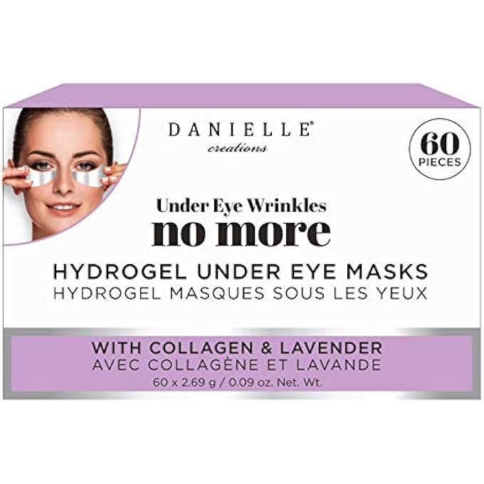 Danielle Anti-wrinkle Hydrogel Under Eye Masks With Collagen and Lavender