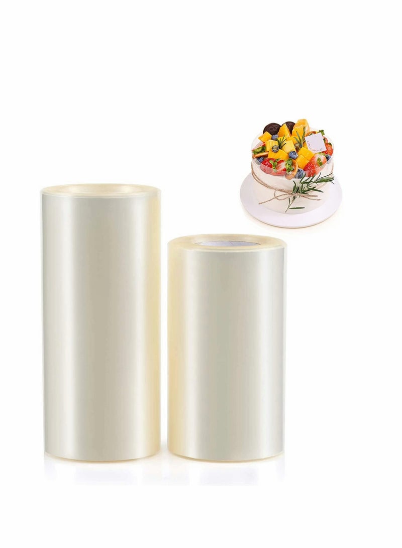 SOLARAE Clear Cake Collar Baking Mousse Surrounding Edge Packaging Wrapping Tape - Image 1