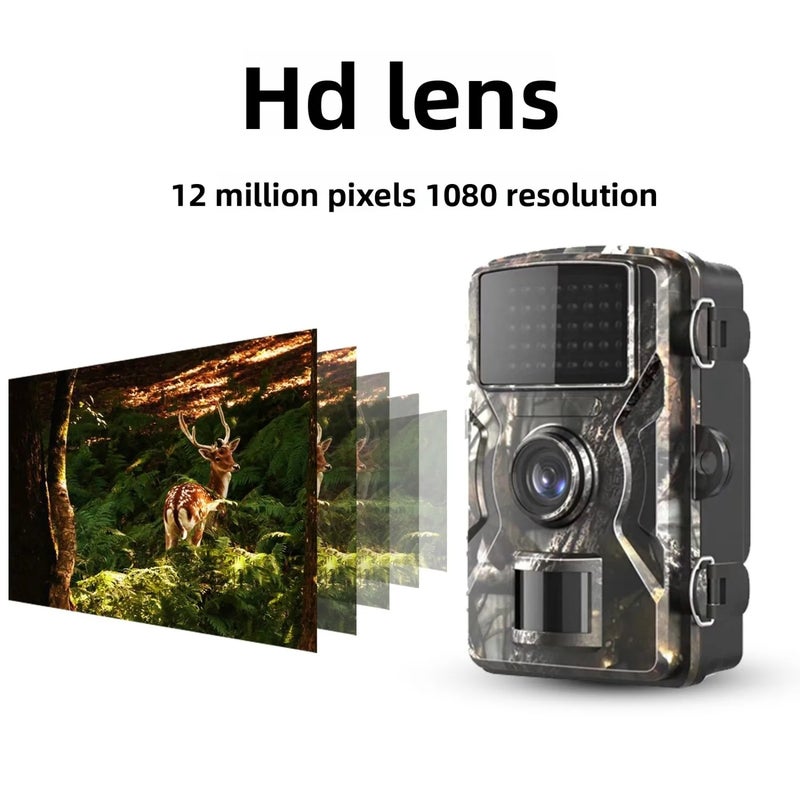 Wildlife tracking camera, 16MP 1080P infrared night vision hunting tracking camera for wildlife monitoring and detection - Image 5