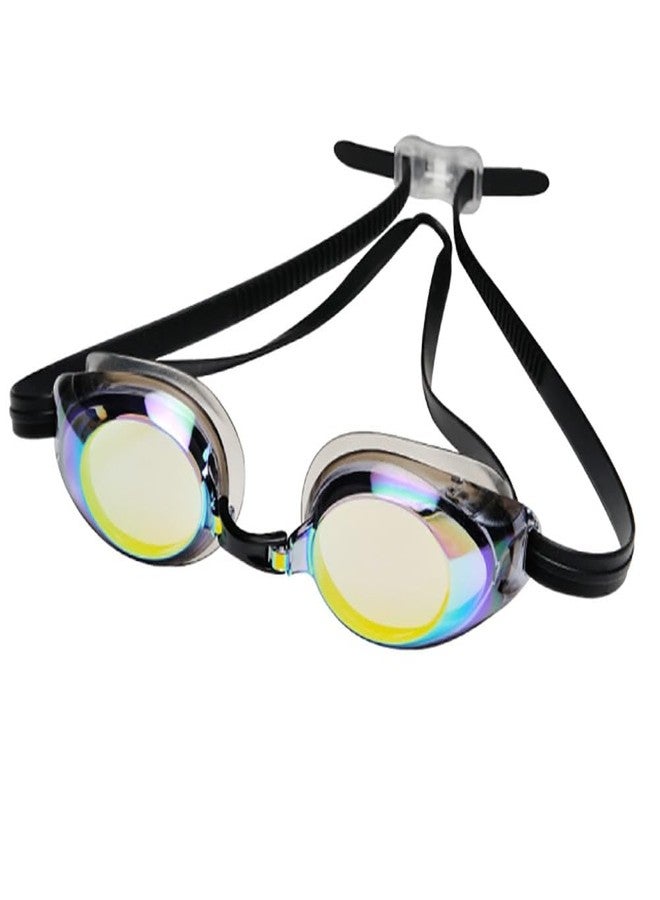 Saeko Professional Swimming Goggles for Unisex Anti Fog UV Protection No Leaking Swim Goggle for Adult 100% Phthalates Free (Black) - Image 1