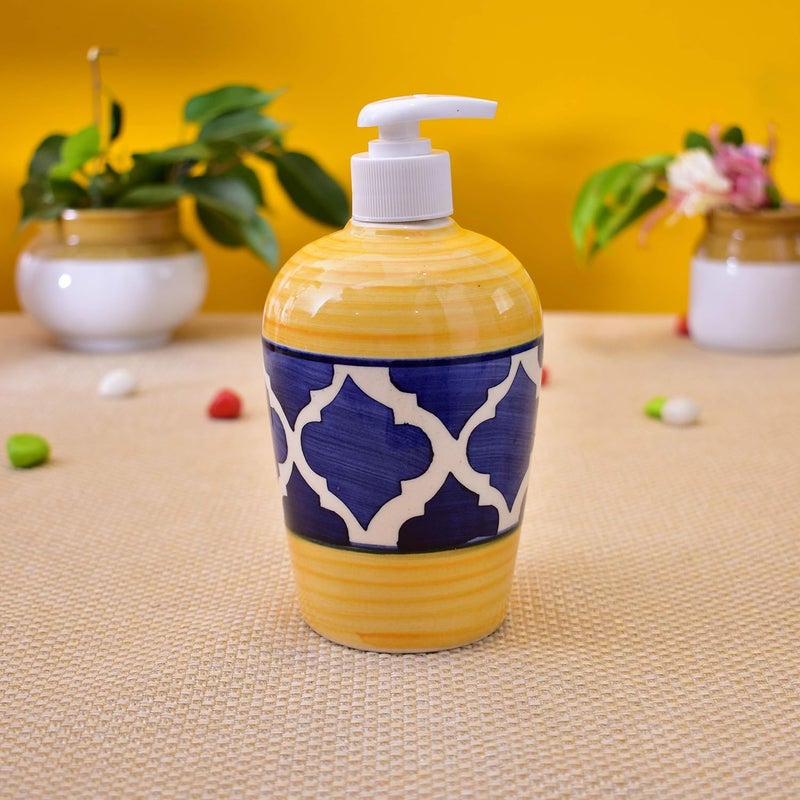 KunhaR Ceramic Liquid Soap Dispenser Shower Lotion Dispenser Gel Dispenser Liquid Shampoo Dispenser - Image 3