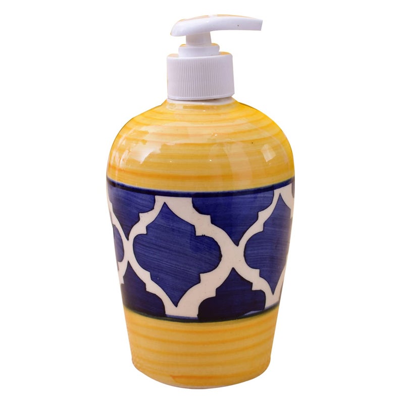 KunhaR Ceramic Liquid Soap Dispenser Shower Lotion Dispenser Gel Dispenser Liquid Shampoo Dispenser - Image 1