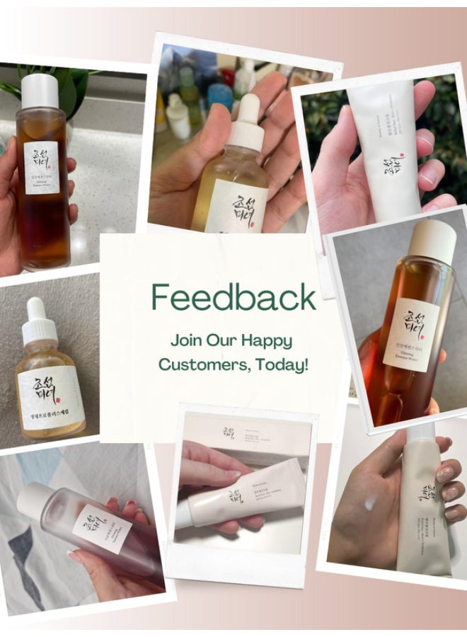 Beauty of Joseon Revitalize And Radiate Trio Ginseng Essence Water Glow Serum Sunscreen Rice Probiotics SPF50+ PA++++ 230ml - Image 3