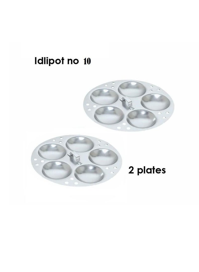 TAJ 10Pit Idly Pot Steamer Silver 26centimeter  - Image 2