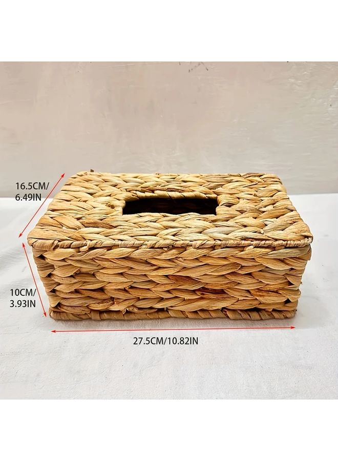 Bohemian Cube Tissue Box Square Decorative Storage Basket For Bathroom And Desktop - Image 5