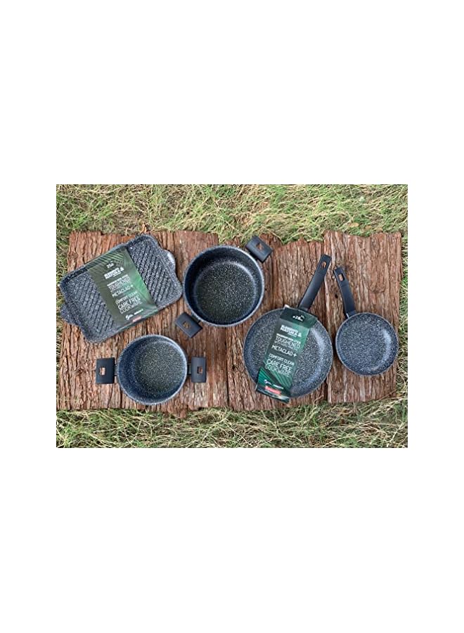 PROMASS Elementi Natura Made in Italy 28cm Granite Non Stick Frying Pan No-Mess No-Fuss Carefree Granite Cookware Fry Pan Dishwasher Safe Frying Pans PFOA & Lead Free Frypans - Image 3