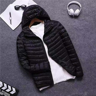 Extra Large Coat Cotton-padded Jacket Thin Cotton-padded Clothes plus size Mens Clothing Thickened Fat Guy Foreign Trade Lightweight Extra Large Fat Man Autumn black hooded - pzsku/Z6BB2BD7155CCD58F0F73Z/45/1746232859/5492f321-652f-4411-bec3-92d941743af1