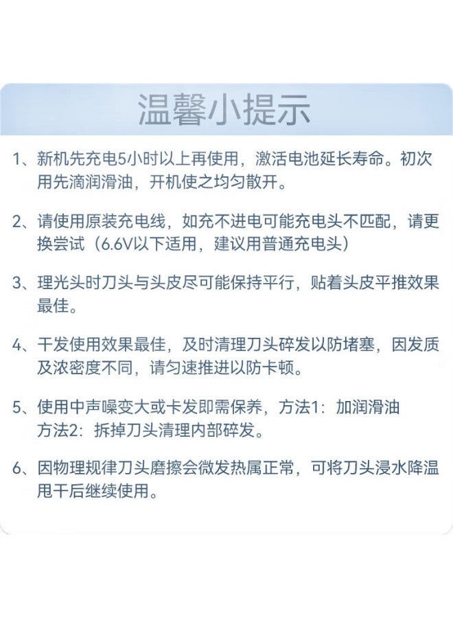 CHIGO Hair Clipper For Bald Heads, Electric Shaver For Hairline, Home And Salon Use, Specialized Hair Clipper For Bald Heads, Hair Trimmer And Shaver F358A - Image 2