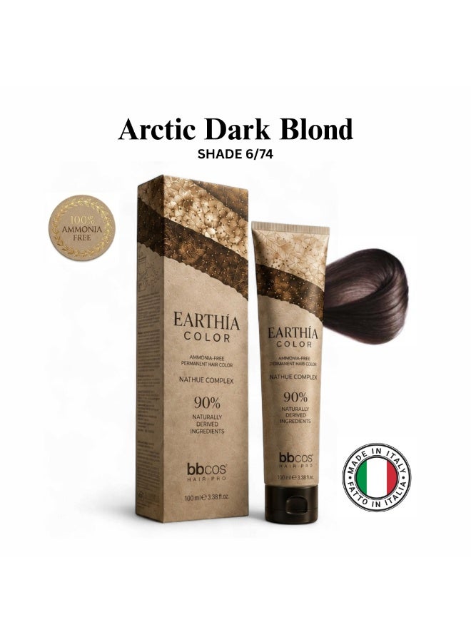 bbcos Earthia Hair Color 100ml 6.74 - Image 1