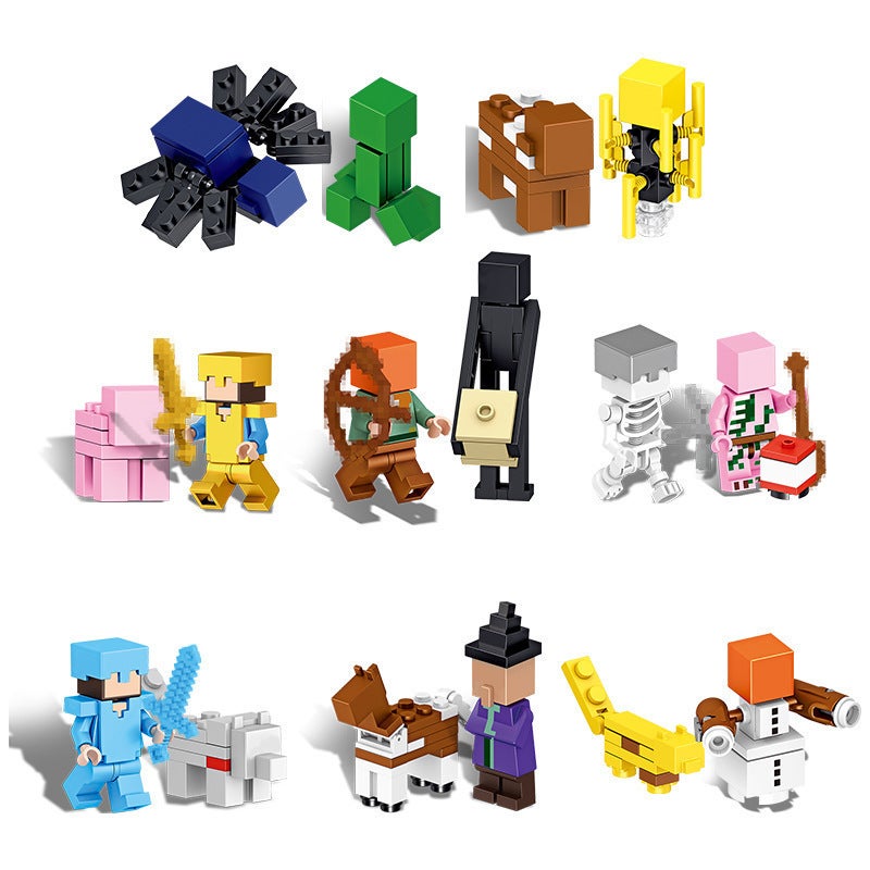 Mini Figure Building Blocks Set - Image 1