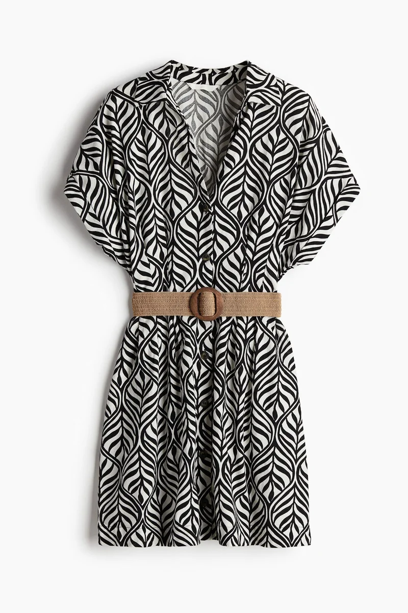 H&M Belted shirt dress