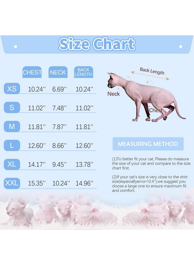 DENTRUN Sphynx Hairless Cats Shirt Pullover Kitten Clothes With Cute Flounced Sleeves Breathable Cat Wear Sweater Jumpsuit Sphynx Outfit Vest - Image 3