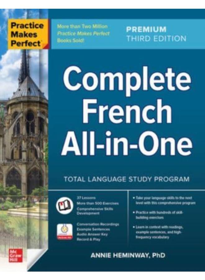 Practice Makes Perfect: Complete French All-in-One, Premium Third Edition (3RD)