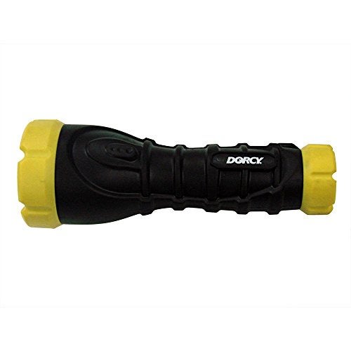 Dorcy 180-Lumen Weatherproof Rubber LED Flashlight with Non-Slip Grip and Sealed Push Button, Assorted Colors (41-2968),Medium , Black - Image 3