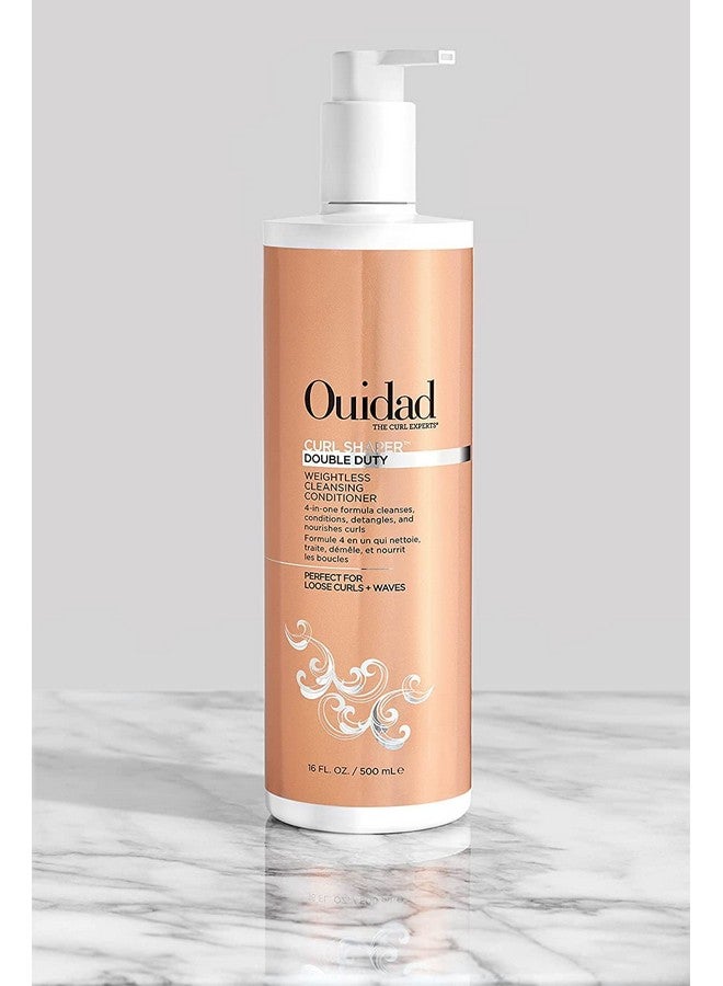 Ouidad Curl Shaper Double Duty Weightless Cleansing Conditioner 16 Fl Oz 94116 - Image 3