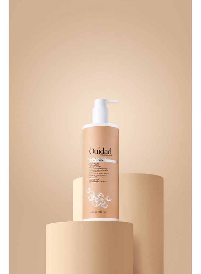 Ouidad Curl Shaper Double Duty Weightless Cleansing Conditioner 16 Fl Oz 94116 - Image 5