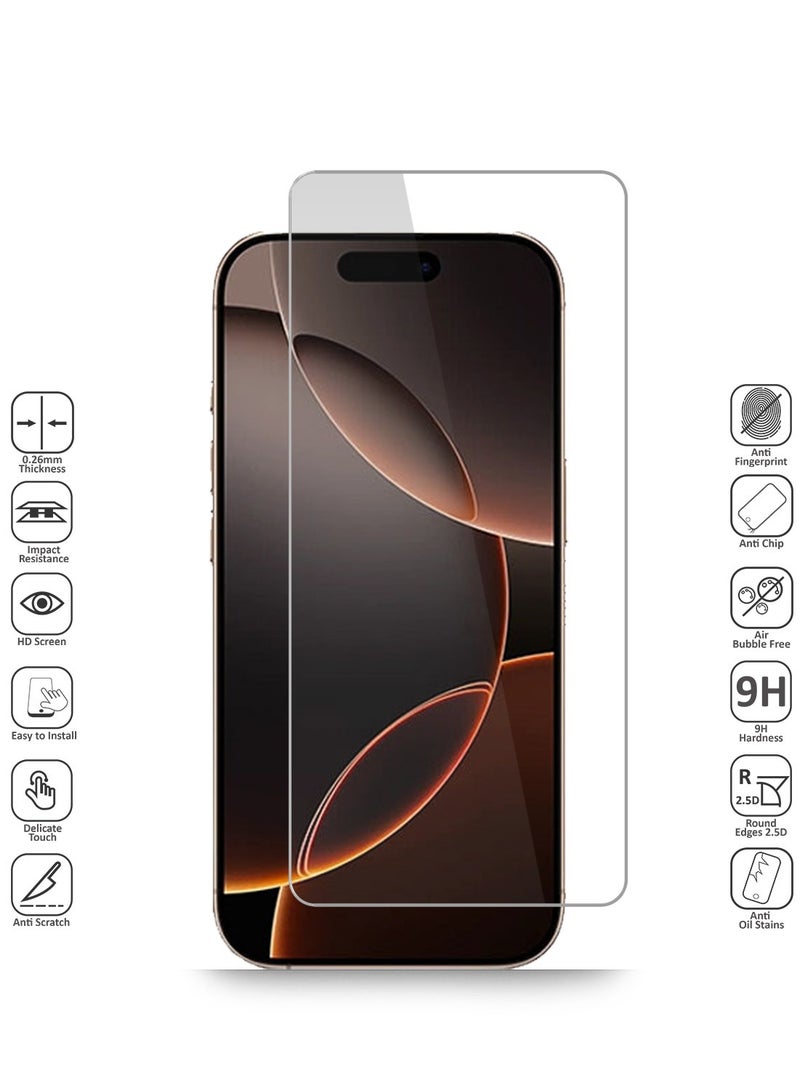 Techie Apple iPhone 16 Pro Case and Screen Protector Combo Pack 2 in 1 - Clear Case with MagSafe with HD Tempered Glass Screen Protector - Image 2