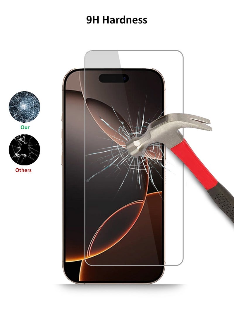 Techie Apple iPhone 16 Pro Case and Screen Protector Combo Pack 2 in 1 - Clear Case with MagSafe with HD Tempered Glass Screen Protector - Image 3